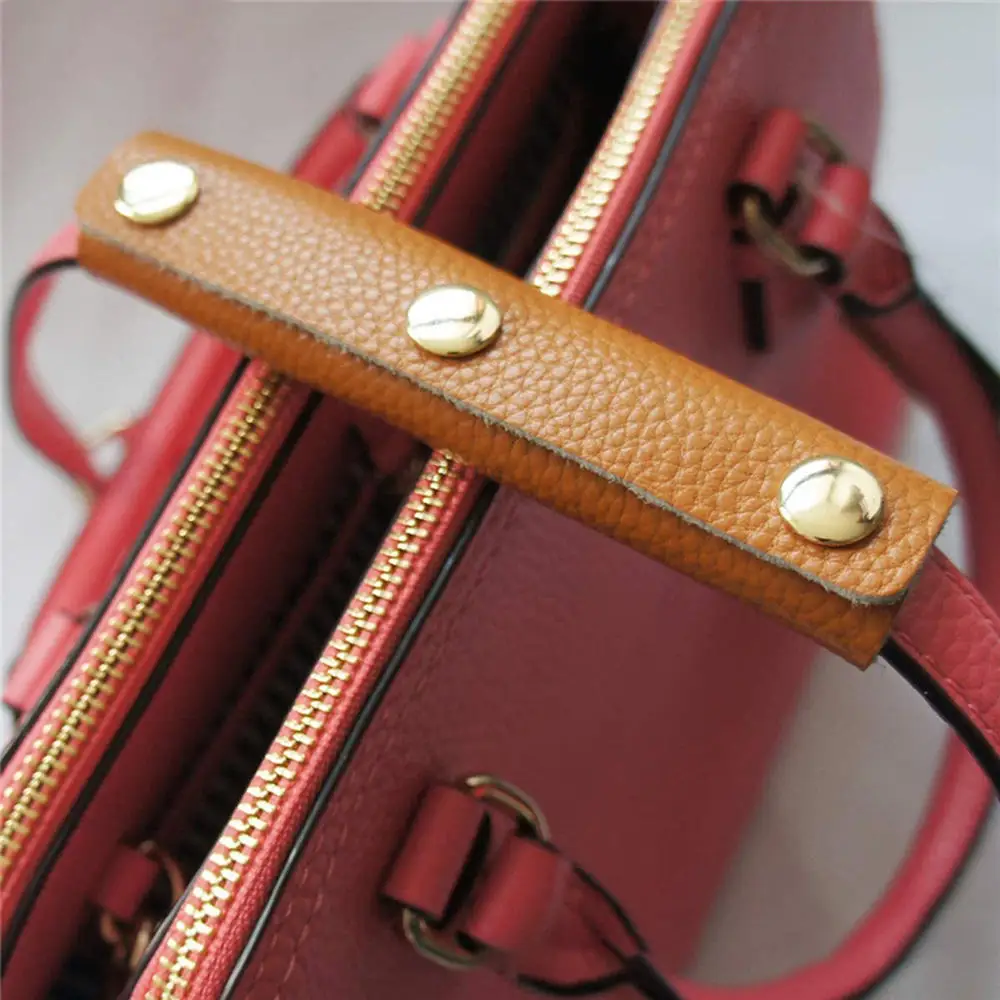 1PC Leather Luggage Bag Handle Wrap Replacement Strap For Suitcase Grip Protective Cover Shoulder Pad Accessories - купить по