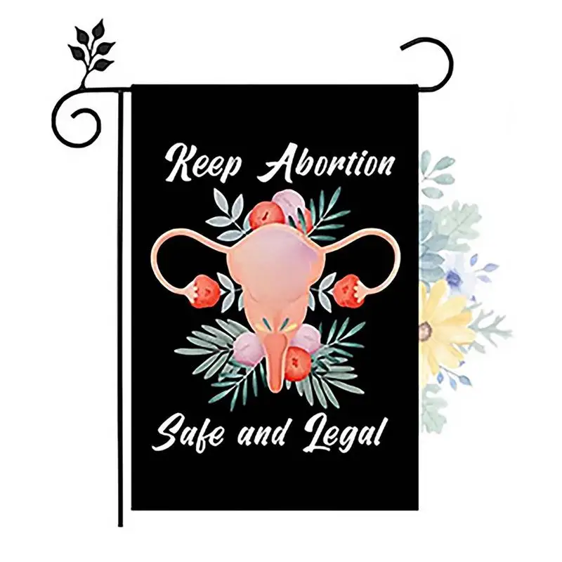 

Women's Rights Yard Sign 3*5FT Outdoor Flag Good Suture Anti Fade Weatherproof Polyester Outside Flag Drapable For Lawns Patios