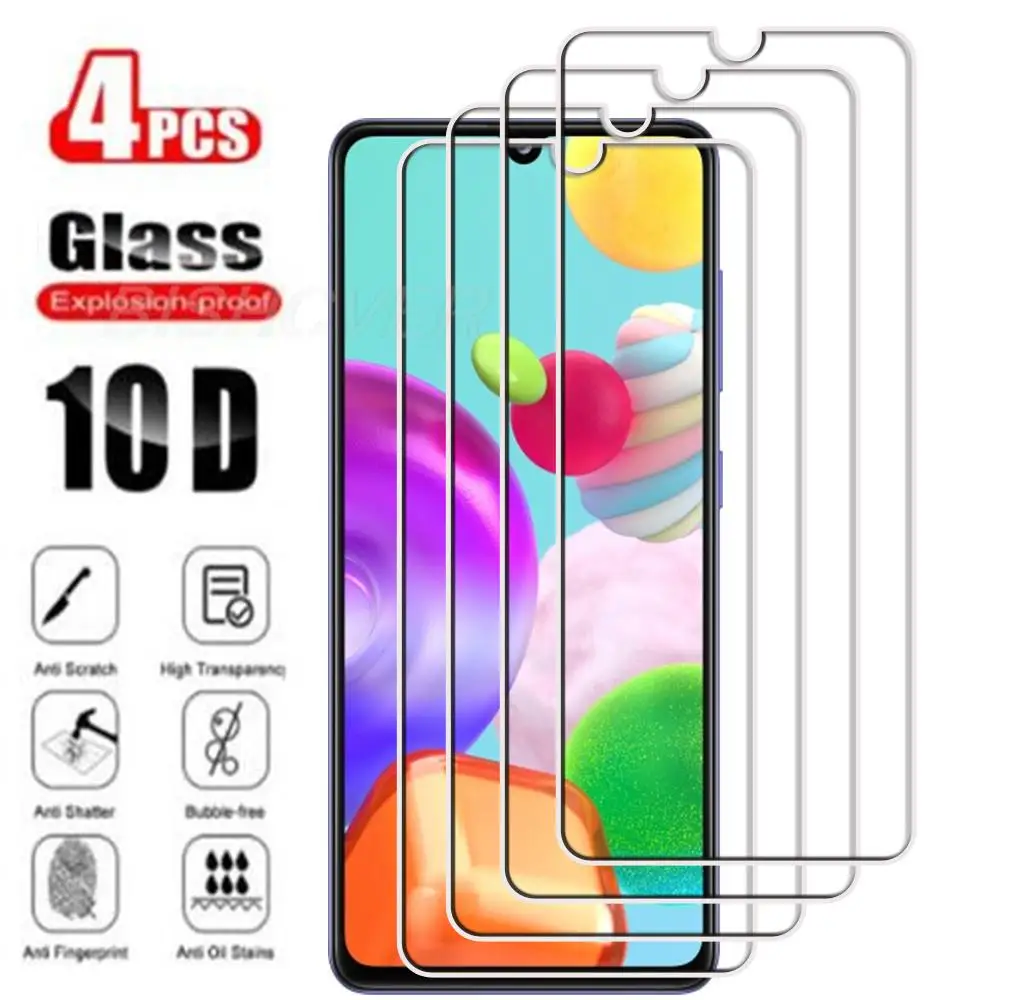 4 шт., закаленное стекло для Samsung Galaxy A41 6,1 дюйма