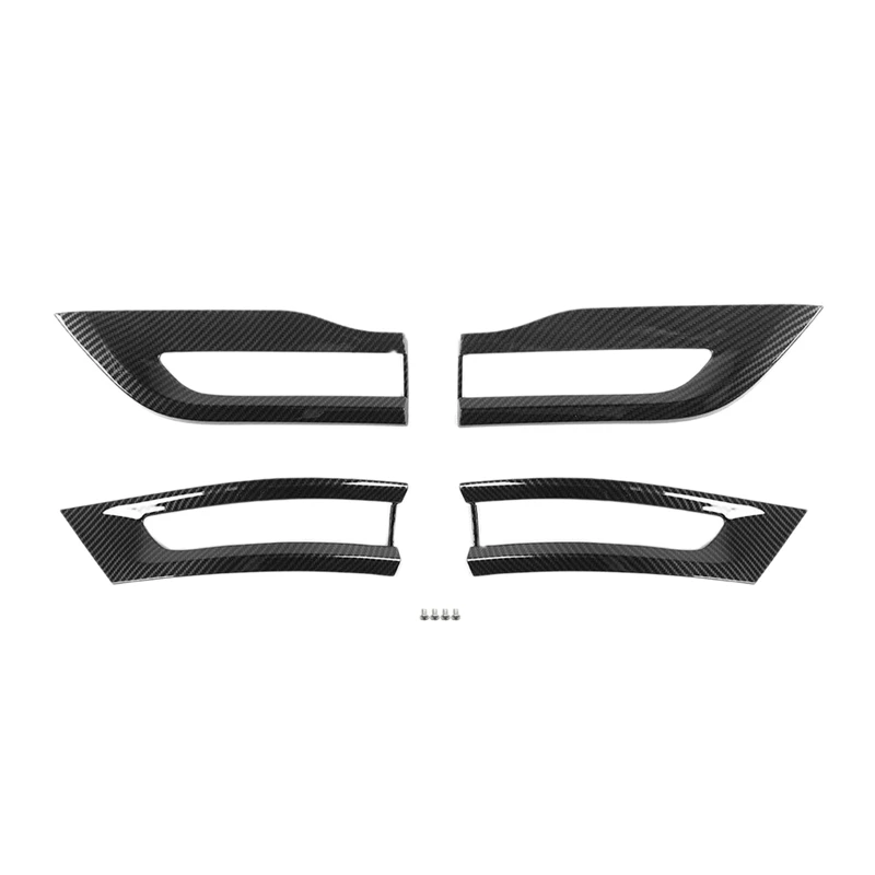 

Taillight Decoration Frame for 2014-2021 Jeep Grand Cherokee 68219812AA, 68219813AA Carbon Fiber Pattern
