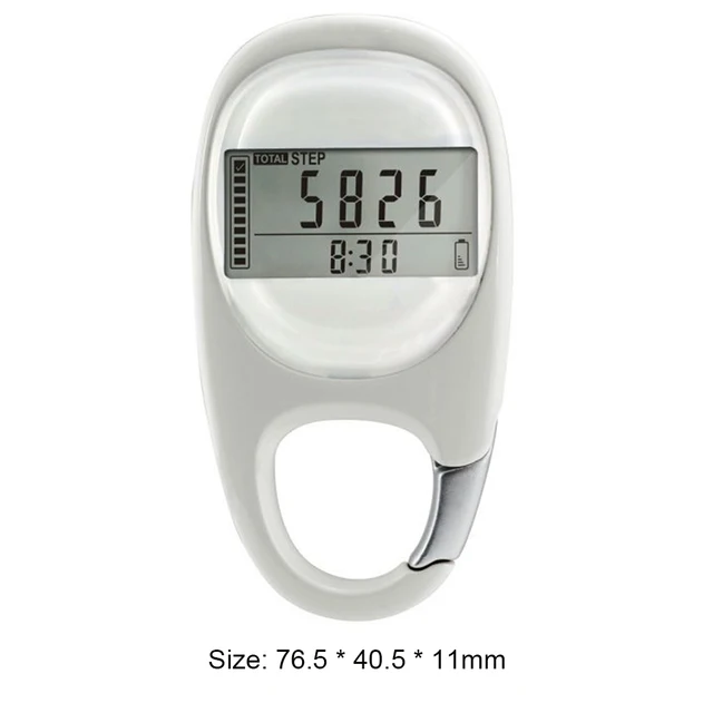 Step Counter Portable Digital Sports Calorie Counting Walking Distance Exercise Pedometer for Camping Hiking Fitness Equipment 6