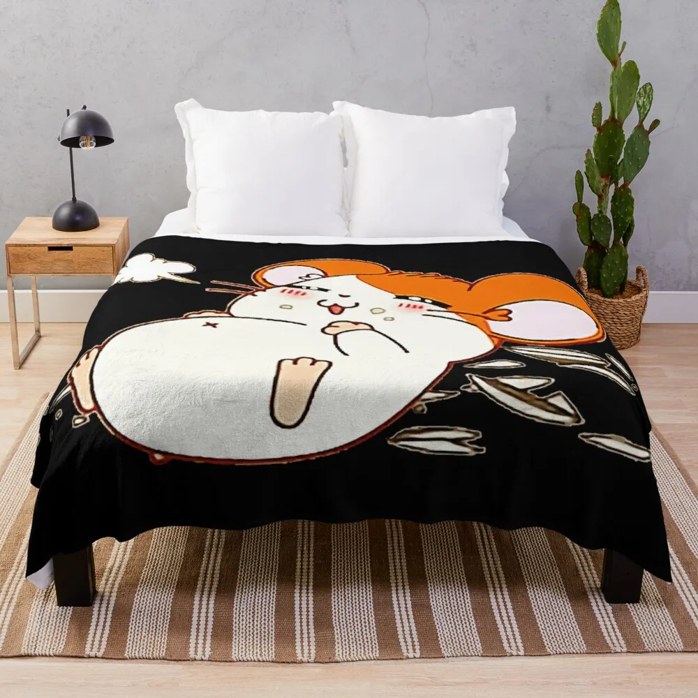 

hamtaro sticker Throw Blanket Weighted Blanket