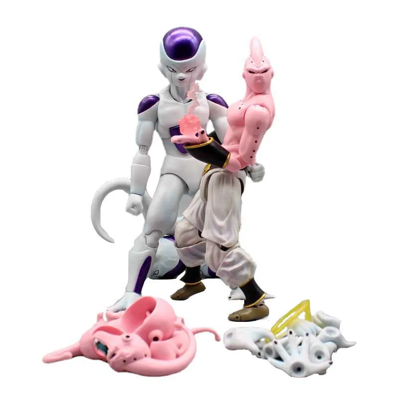 

Dragon Ball Buu Z Figures Frieza Majin Buu Action Figure Adjustable Anime 25cm PVC Figurine Collection Model Toys Ornament Gifts