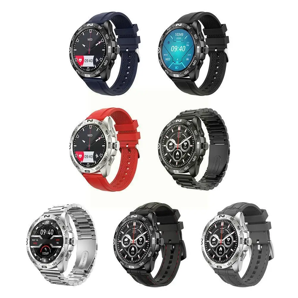 

Sports Watch Gift Men Women Bluetooth Call Sports Fitness Watch 1.32 Dynamic Heart " Rate Pressure Blood Detection Oxygen P2C5