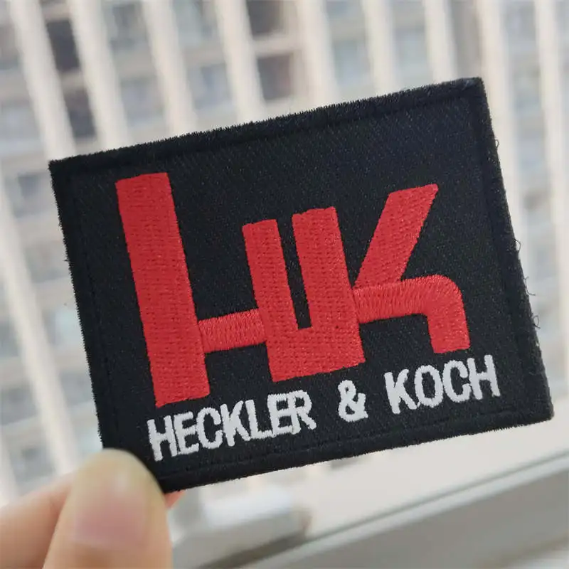 Нашивка GLOCK HK с вышивкой