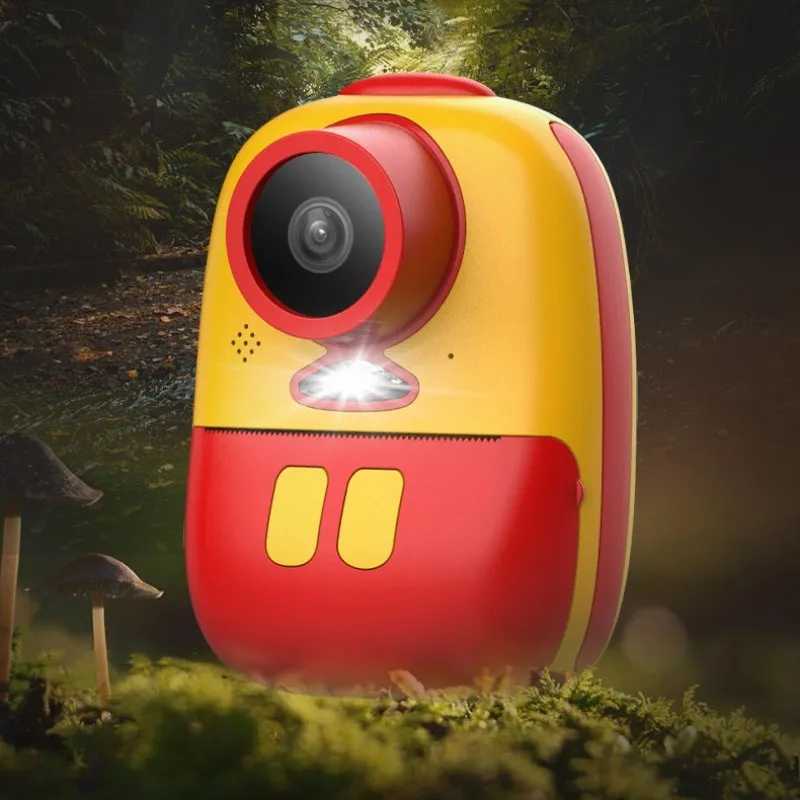 

Новая детская камера Мгновенной Печати 1080P 2600 Вт Пиксельная камера Термальной Печати цифровая фотокамера Видео для девочек и мальчиков