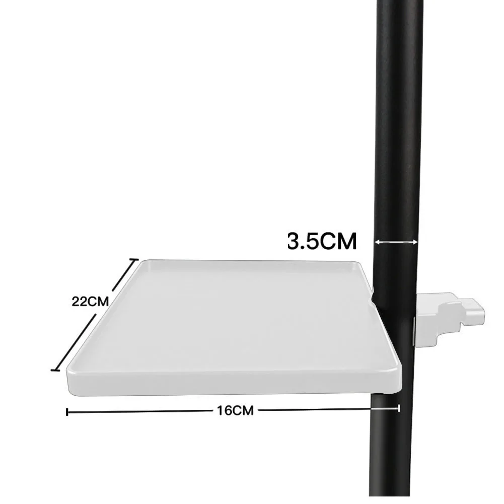 

Adjustable Sound Card Tray 22*16cm Universal Microphone Stand Soundcard Tray Clip Holder Microphone Parts For Tripod Bracket