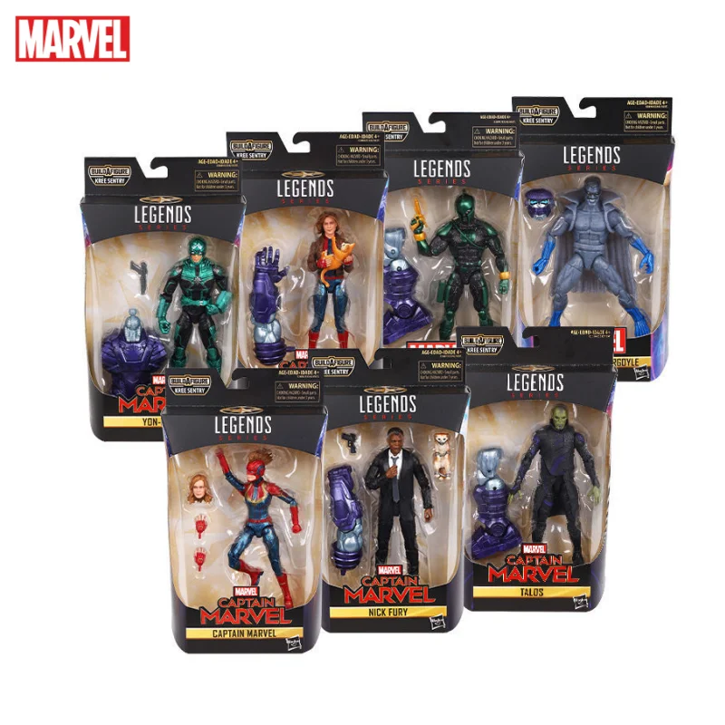 

Куклы героев мультфильмов Marvel Капитан Marvel Ник фри Аниме периферийные Мультяшные Куклы костюм ручной работы креативная модель Украшение пр...