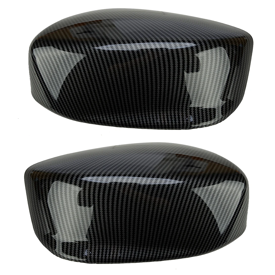 1 пара текстурных чехлов из углеродного волокна для левого и правого