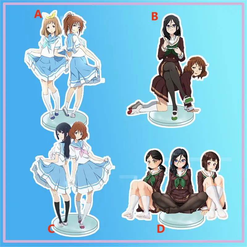 

Anime Stand hibike! euphonium Oumae Kumiko Kousaka Reina Acrylic Figure Display Desktop Decoration 15cm