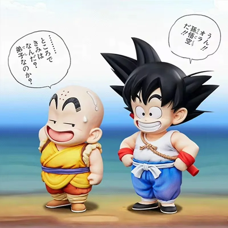 Фигурки Dragon Ball Son Goku аниме-фигурки Krillin Fuguire милые модели детства ПВХ Gk