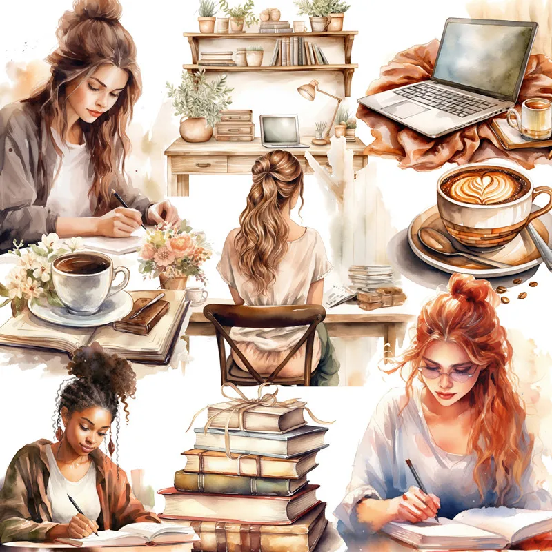 Наклейки для чтения кофе наклейки рукоделия и скрапбукинга детские игрушки