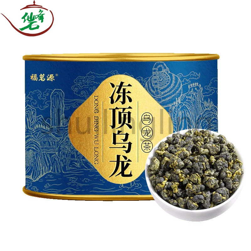 

Frozen Top Oolong Tea New Super High Mountain Table Oolong Tea Can Be Cold Brewed in Cans 100g/ Can Office Gifts
