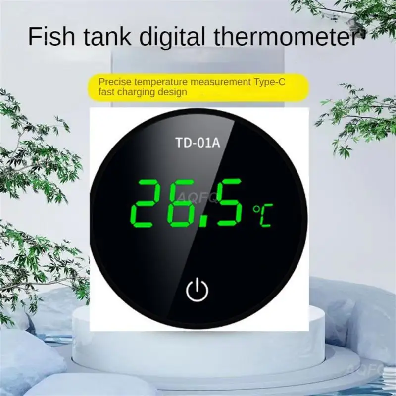 

Thermometer Low Energy Consumption Removable Washable Adhesive Wake Up In A Second Typec Interface Lcd Rechargeable Thermometer