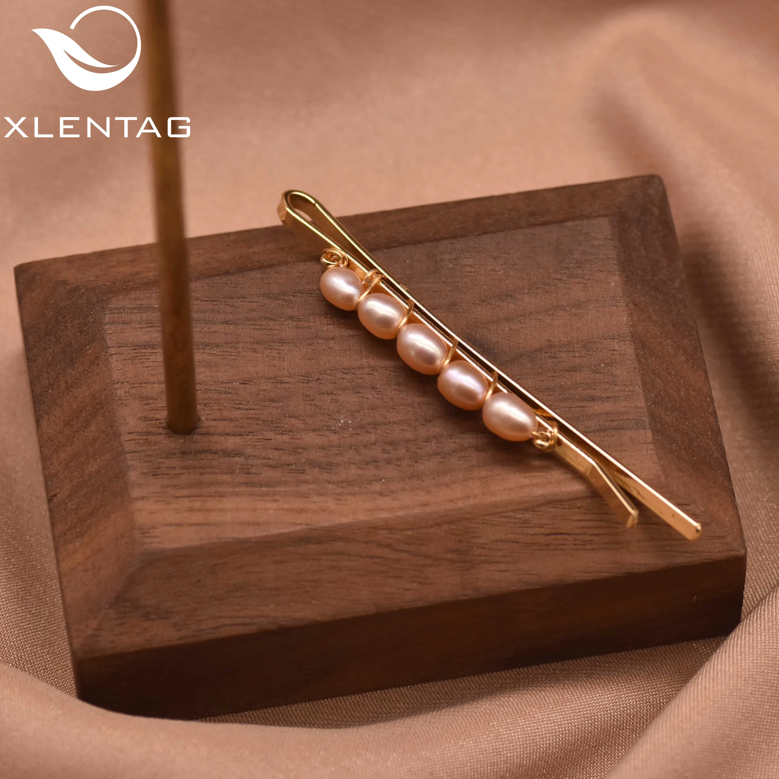 

Xlentag Pure Natural Freshwater Purple Pearl Hairpin Simple Stylishgifts Best Gift For Loved Ones Handmade Jewelry GH0027A