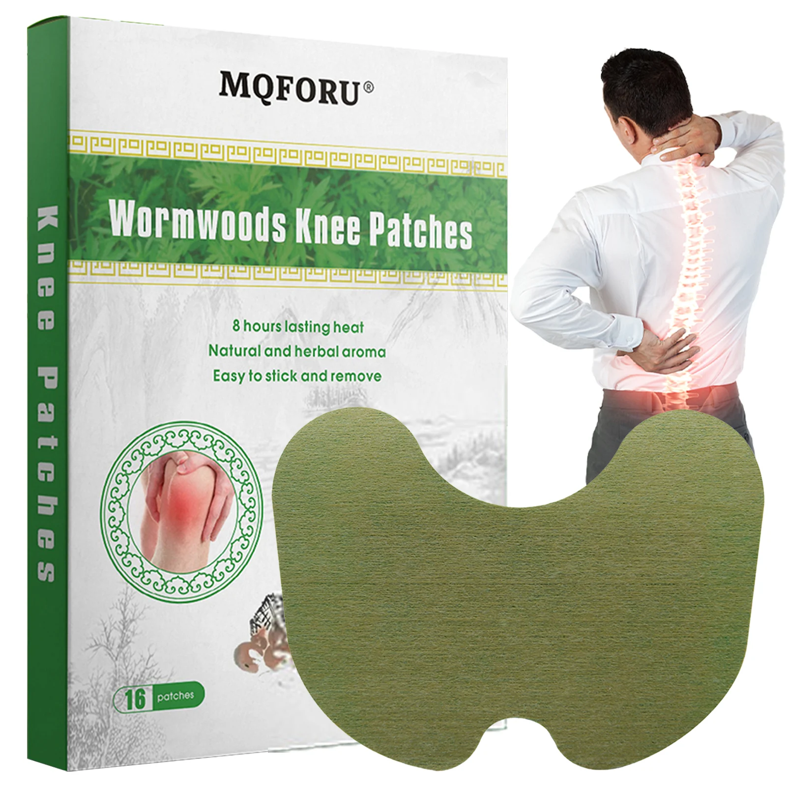 

Пластырь для снятия боли в суставах шейного колена, 16 шт.