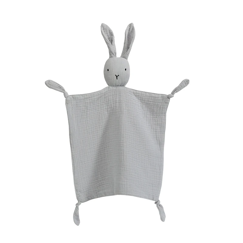 

Baby Security Blanket Soothe Appease Towel Soft Animal Rabbit Doll Teething Bib Infants Comfort Sleeping Nursing Cuddling Toy