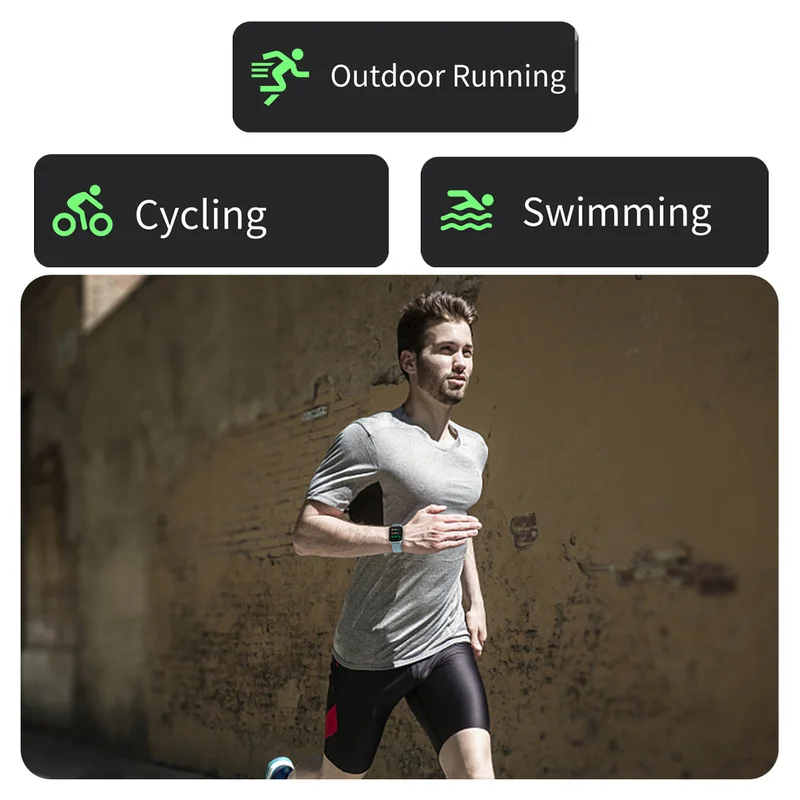 H80 Smart Watch Custom Face For Men Sports Bracelet Fitness Tracker Touch Screen Smartwatch Woman Bluetooth for IOS Android