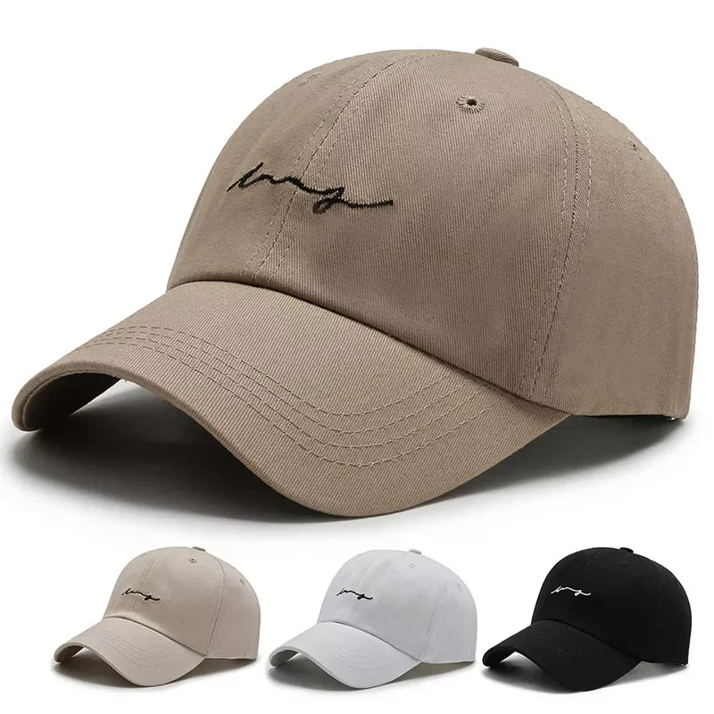 

1 PCS Cotton Baseball Cap for Women and Men Fashion Snapback Cap Unisex Hip Hop Hats Embroidery Summer Sun Hats