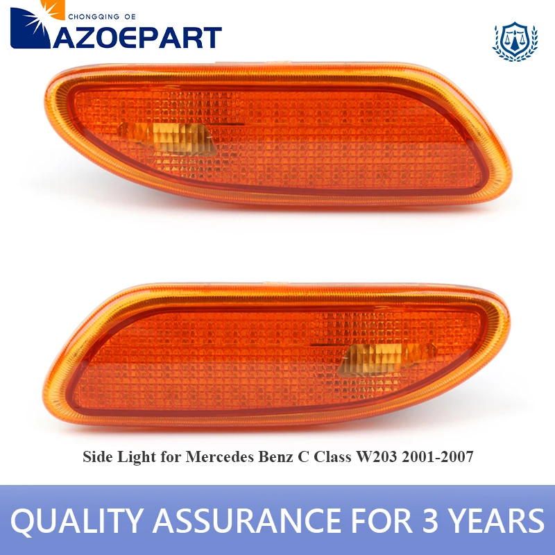 

Bumper Turn Signal Side Marker Light for Mercedes Benz C Class W203 2001-2007