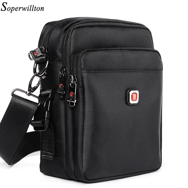 

Soperwillton Shoulder Bag & Crossbody 2024 New Material Upgrades Classic s Oxford Waterproof Zipper Casual #1054
