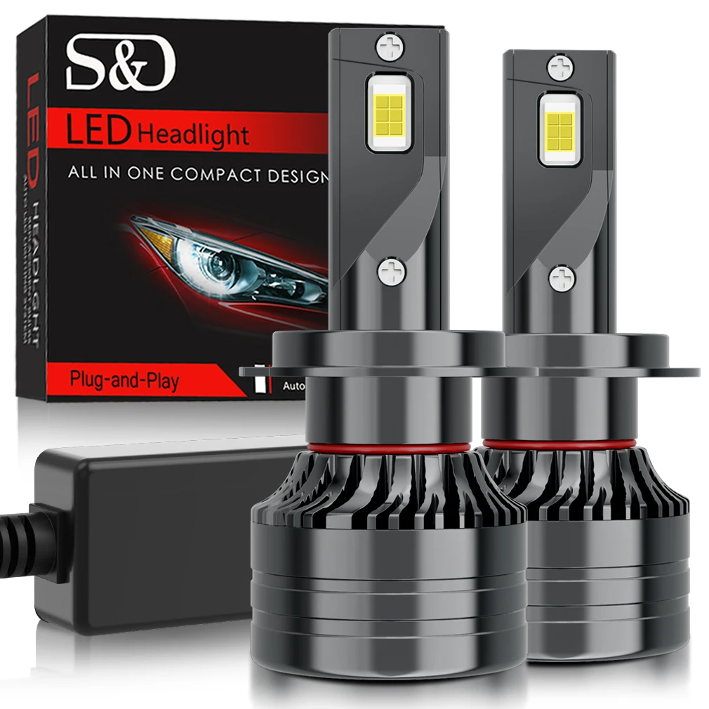 9005 лм H7 Φ H4 H8 H11 H1 HB3 9012 HB4 HIR2 9004 9007 9008 Φ Canbus 120W лампа для автомобильных фар CSP 3570 6000K 12V 24V