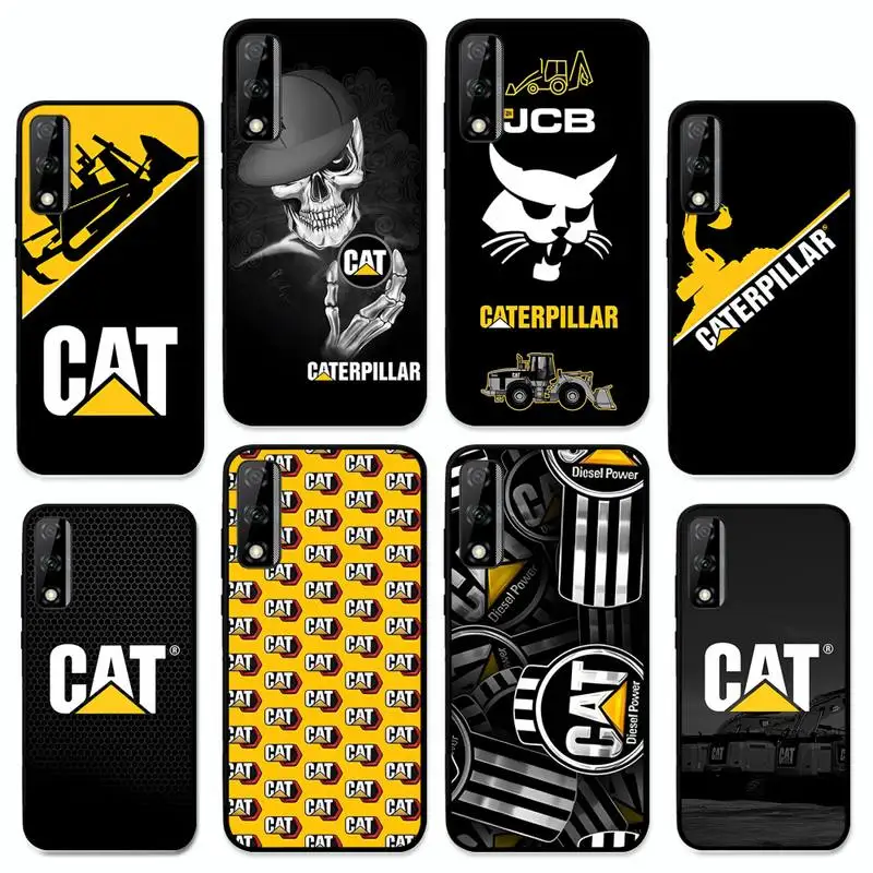 

C-Caterpillar-Cat Phone Case For Huawei Y9 6 7 5 Prime Enjoy 7s 7 8 plus 7a 9e 9plus 8E Lite Psmart Shell