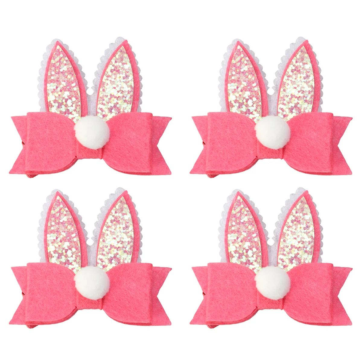 

Hair Clips Ear Easter Rabbit Girls Bunny Barrettes Kids Baby Bows Hairpin Clip Accessories Party Favors Headdress Ears Infant