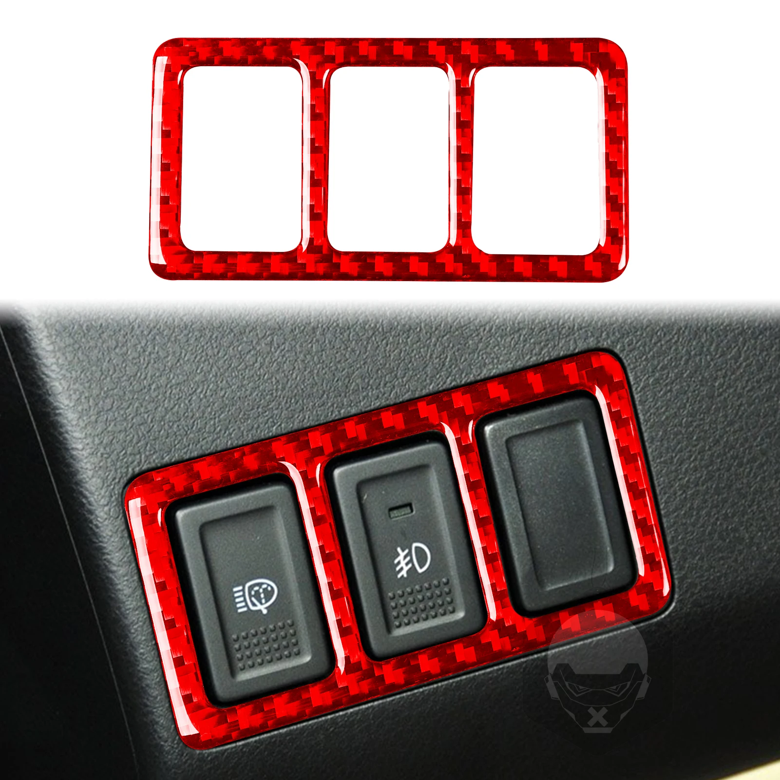 Для Suzuki Grand Vitara 2006 2007 2008 2009 2010 2011 2012 2013 Аксессуары углеродное волокно интерьер автомобиля Наклейка на рамку