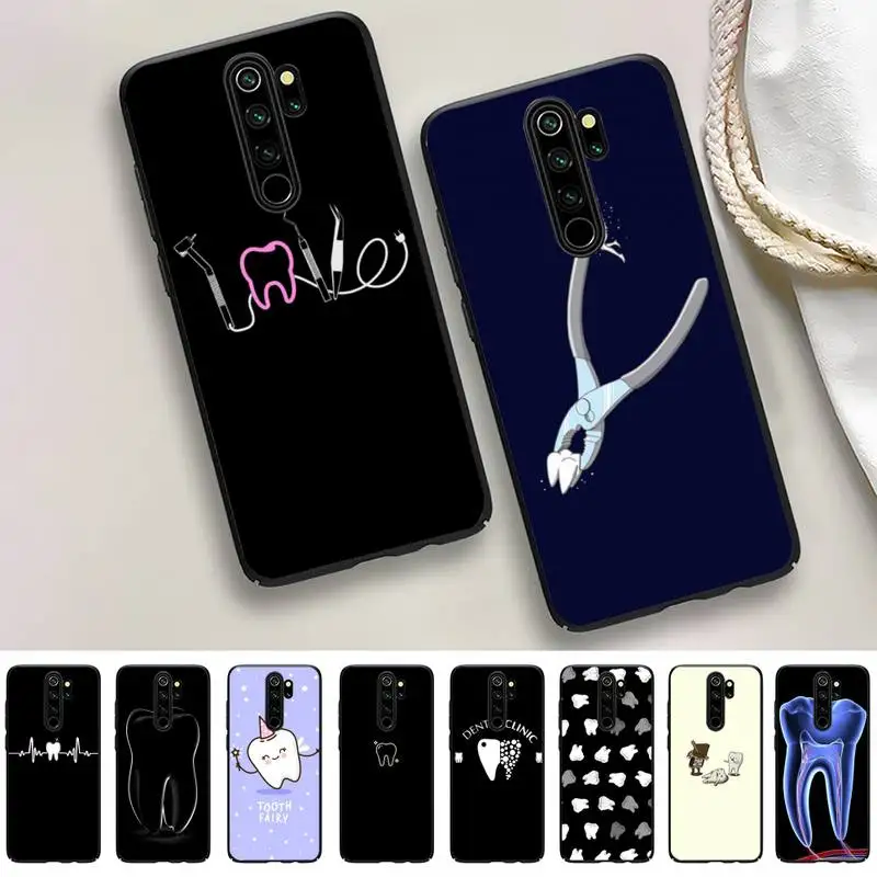 

YNDFCNB Dentist Dental Teeth Tooth Doctor Phone Case for Redmi 8 9 9A for Samsung J5 J6 Note9 for Huawei NOVA3E Mate20lite cover