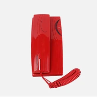 1PC Trimline Corded Phone with Calling Indicator  Mute  Pause Function  Table and Wall Mountable Telephone for Home Hotel Office
