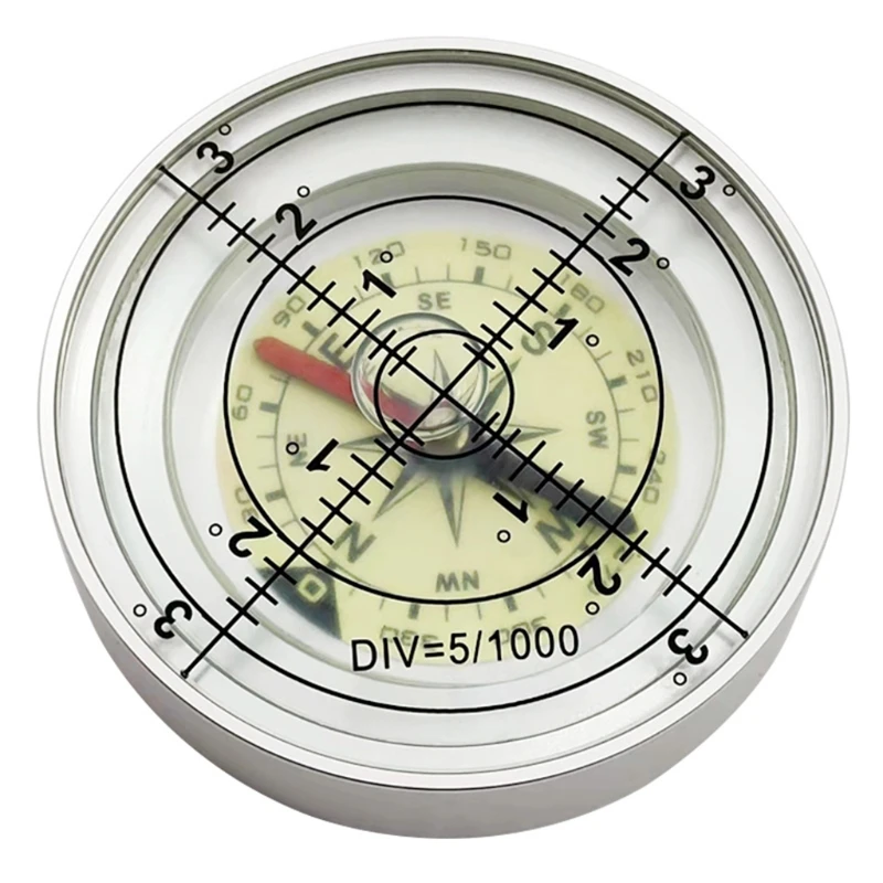 

Пузырьковый уровень из алюминиевого сплава с компасом, высокоточный уровень, инструмент, спиртовой уровень, измерительное устройство, диам...