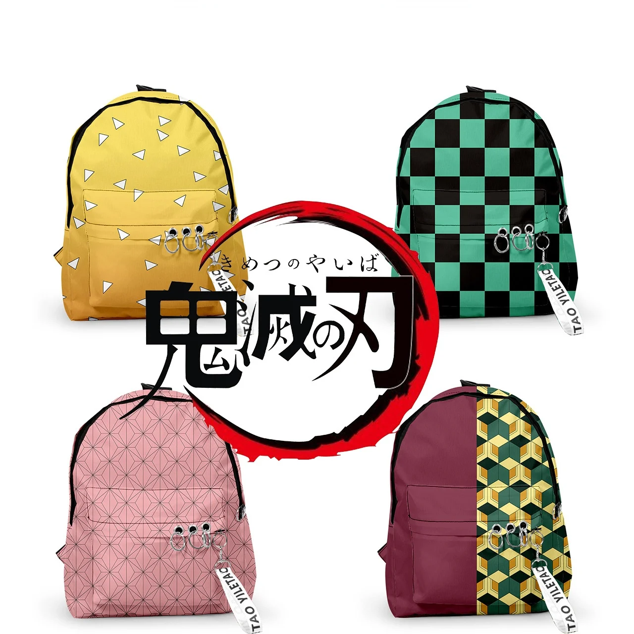 

Anime Backpack Cosplay Japanese Anime Demon Slayer School Bag Backpack Kimetsu No Yaiba Kamado Tanjirou Kamado Nezuko Agatsuma