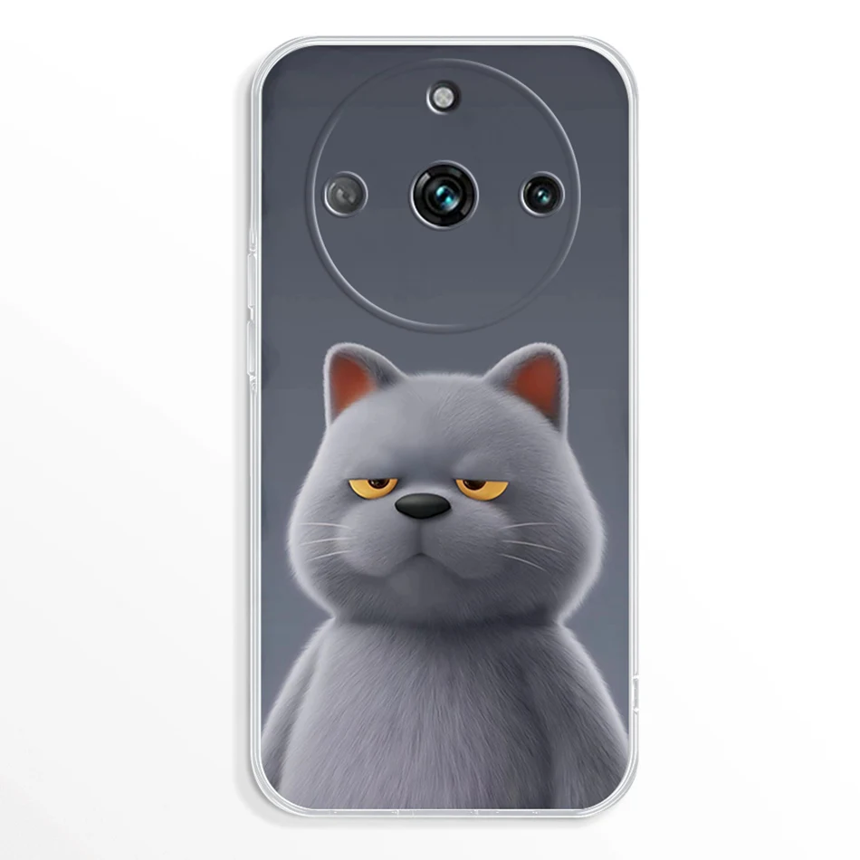 Флейта для Realme 11 Pro Plus чехол Мраморная Прозрачная мягкая силиконовая Обложка из