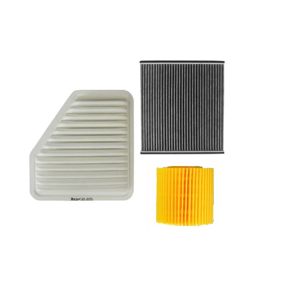 Oil Filter 04152-YZZA1 Air Filter 17801-31120, Cabin Filter 87139-YZZ08 for Toyota RAV4 Avalon Camry Venza 3.5L V6 Engine