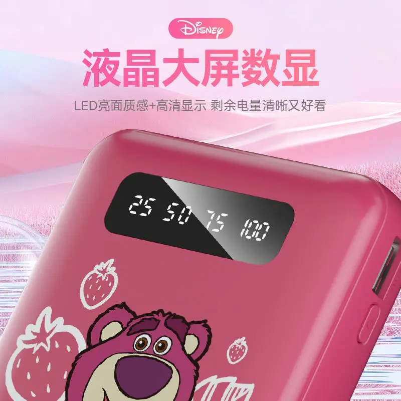 Disney Lotso Микки Стич Минни мультфильм узор маленький портативный большой емкости