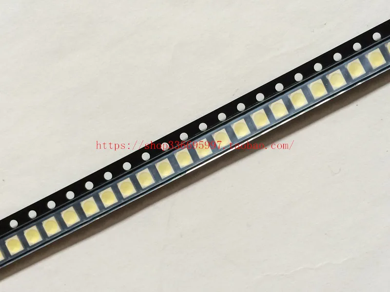 

50PCS/ OSRAM LWE6SG SMD 3528 four-legged total yin highlight 5000K natural white LED lamp beads