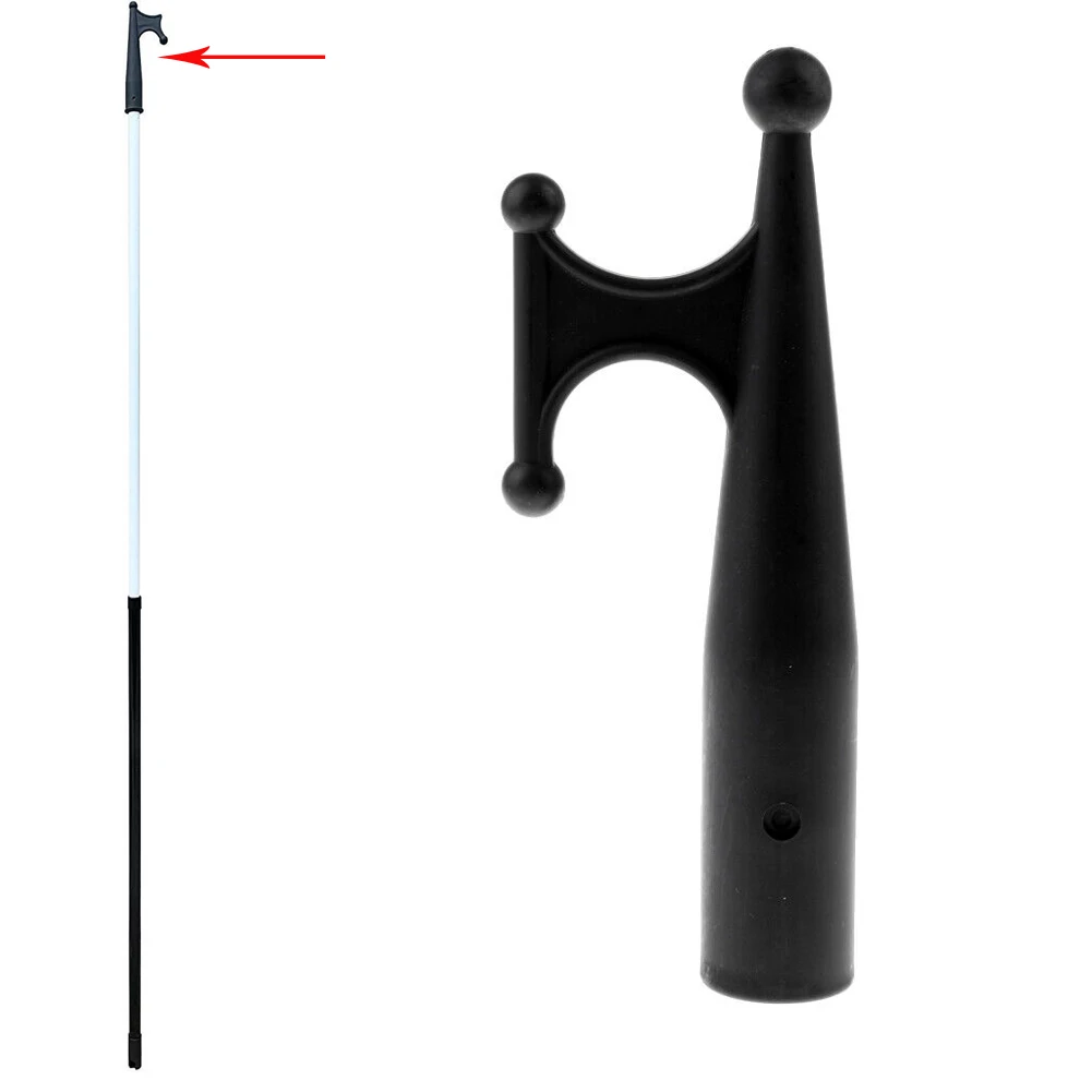 

Brand New Boat Hook Part 1 Pcs 1\\\\\\\\\\\\\\\" Diameter 20cm Long Accessory Black Fishing Kayak For Marine Head Mooring Nylon