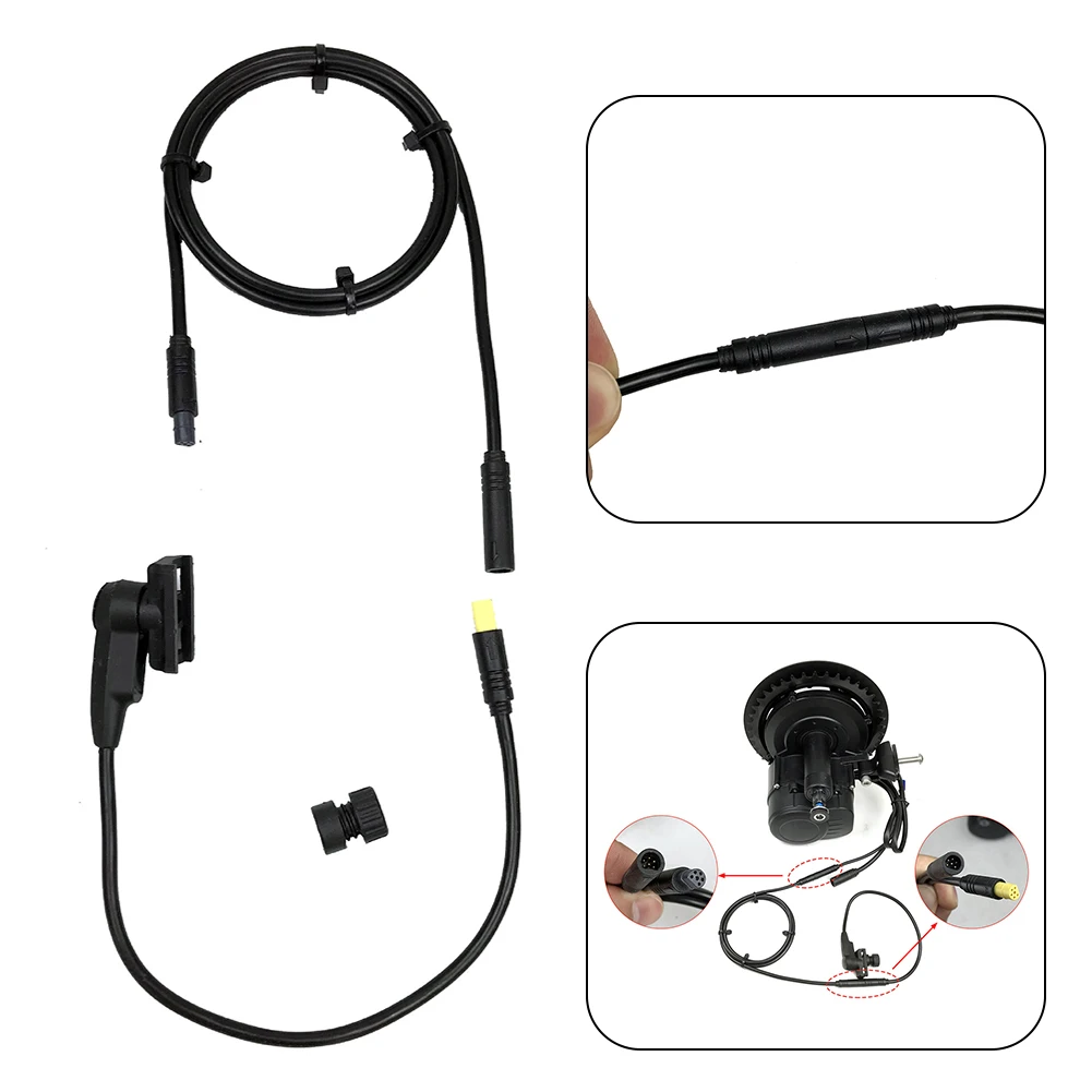 

Electric Bicycle Speed Sensor Extension Cable 100cm For Tongsheng Tsdz2 Mid Drive Motor Engine E-Bike Extension Cable Accessory