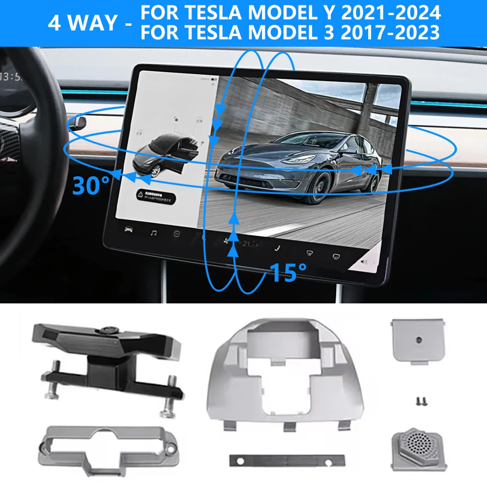 

Вращающееся Крепление Для Tesla Model 3 Y-автомобильный Дисплей, Кронштейн Для Переключателя Монитора