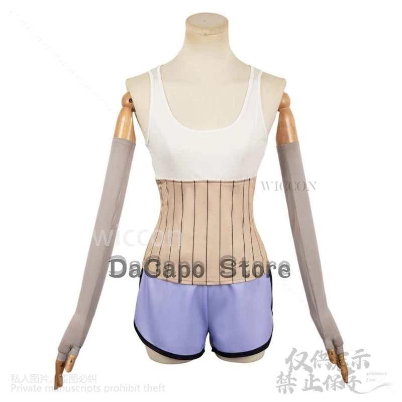 Аниме Dandadan Seiko Ayase Косплэй женский костюм для девочек сексуальный жилет шорты