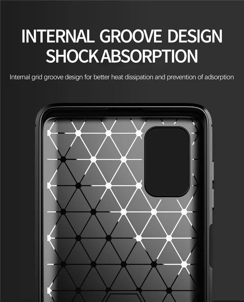 Для Samsung Galaxy M51 чехол для A12 A42 A32 S21 S20 FE противоударный силиконовый защитный бампер