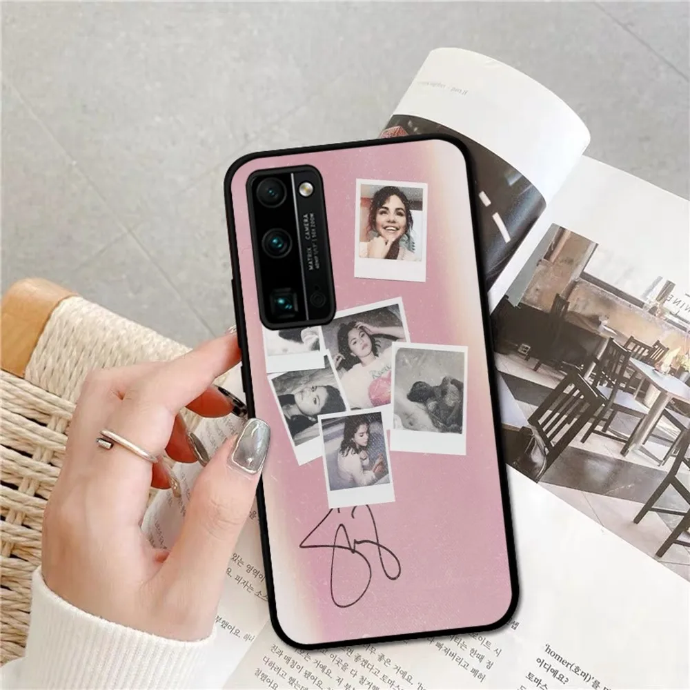 S-Selena G-Gomez Singer Phone Case For Huawei Honor 10 lite 9 20 7A 9X 30 50 60 70 pro plus Soft Silicone Cover
