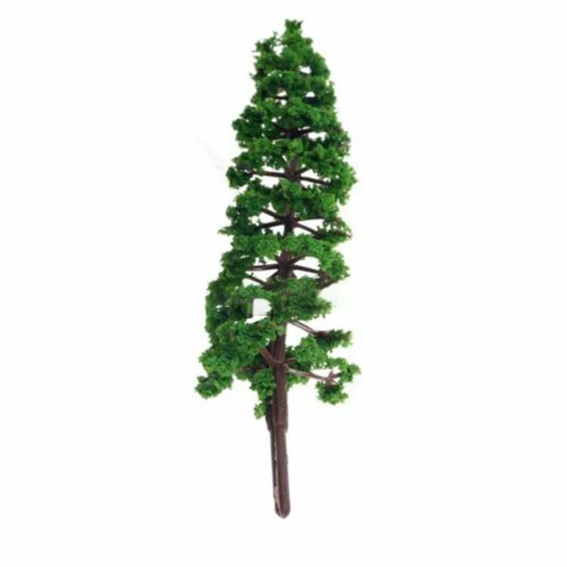 

Toy Kits Model Trees HO Scale Handmade Landscape Layout Scale Mini Miniature Pine Plastic Railroad Accessories