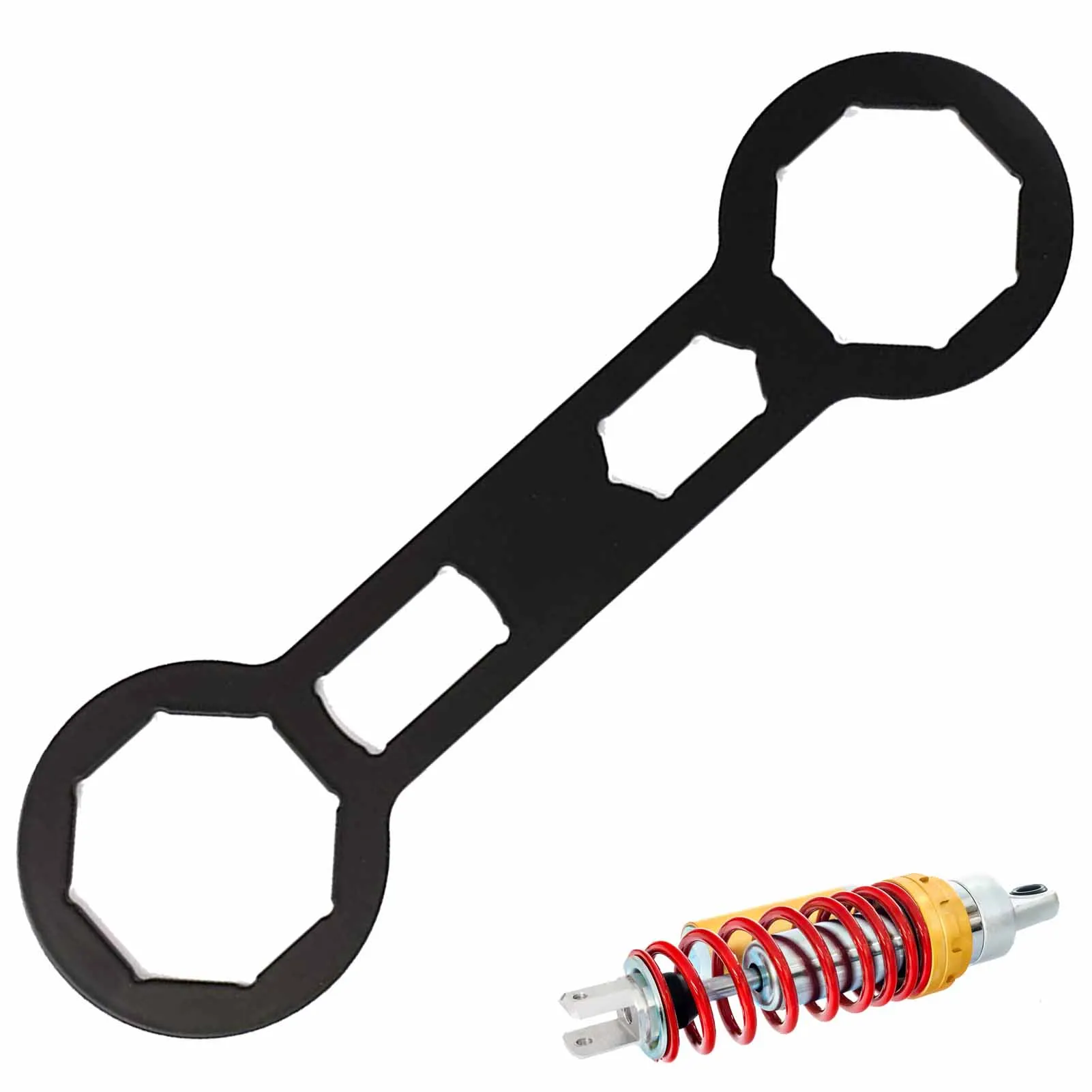 

Motorcycle Front Fork Tool Front Fork Shoulder Cover Removal Wrench Mountain Motorbike Cycling Professional Lightweight Spanner