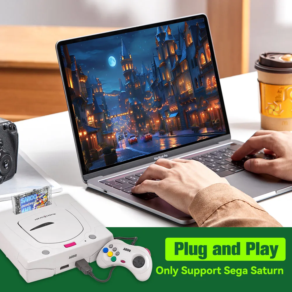 SAROO SS HDLoader для Sega Saturn 64G с 220+ играми без CD HDloader Plug &amp Play поддержка TF-карты памяти