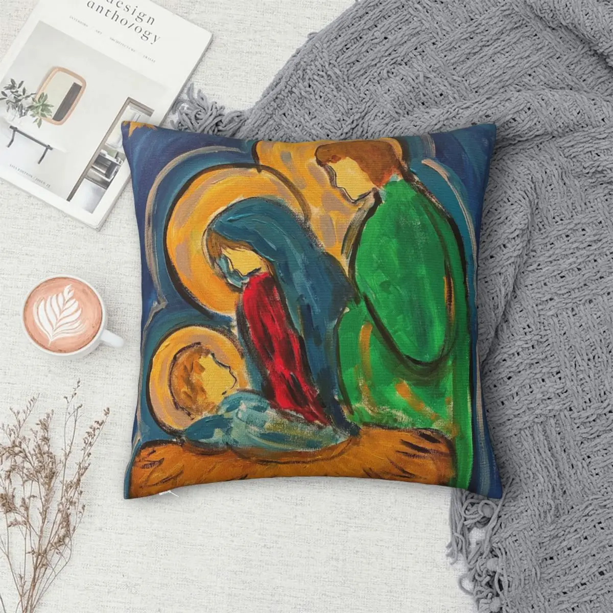 Рисунок 3 - Рождество, квадратная наволочка