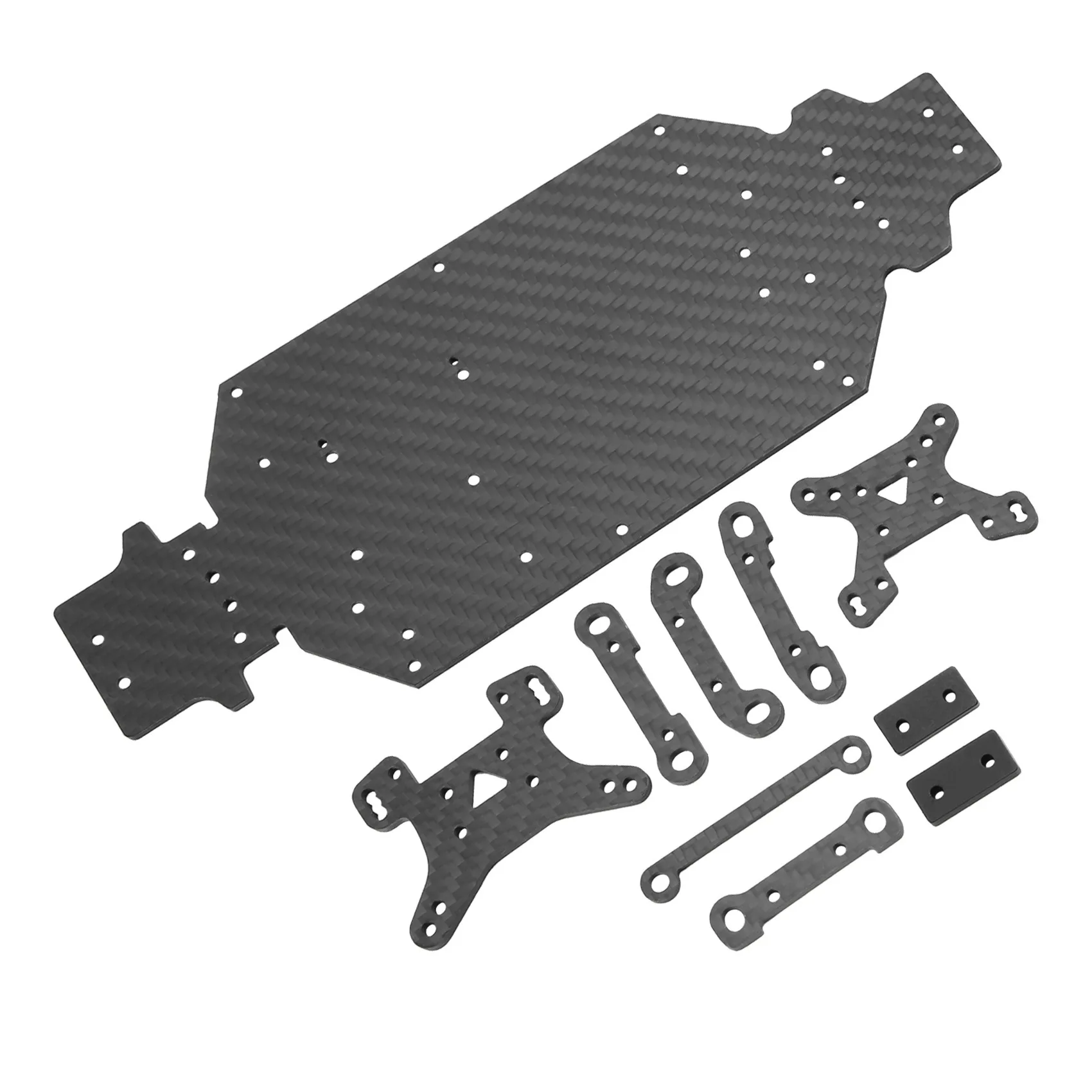 

Автомобиль на радиоуправлении из углеродного волокна, шасси, амортизационная башня, набор для Wltoys 144001 144002 LC Racing EMB-T 1/14, детали для обновленного радиоуправляемого автомобиля