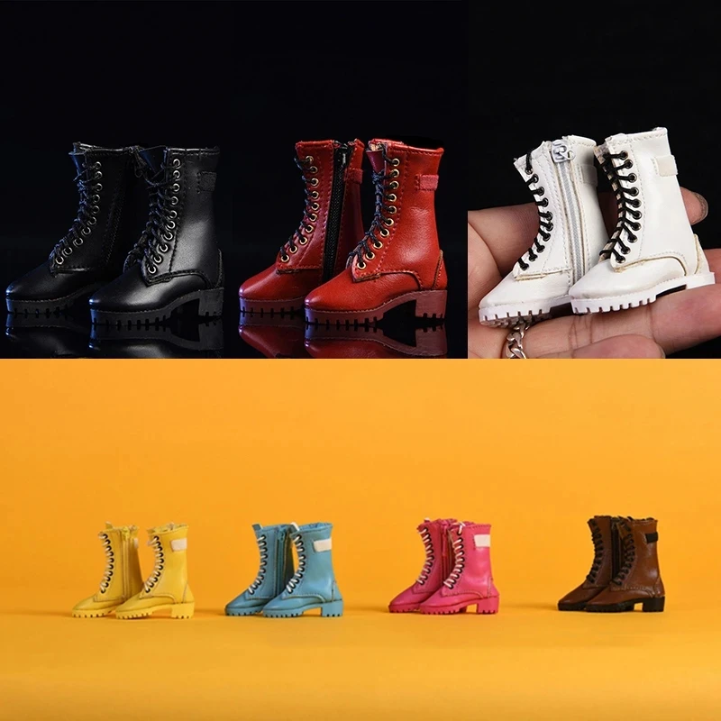 Женские кожаные ботинки на молнии, размер 19x1/6