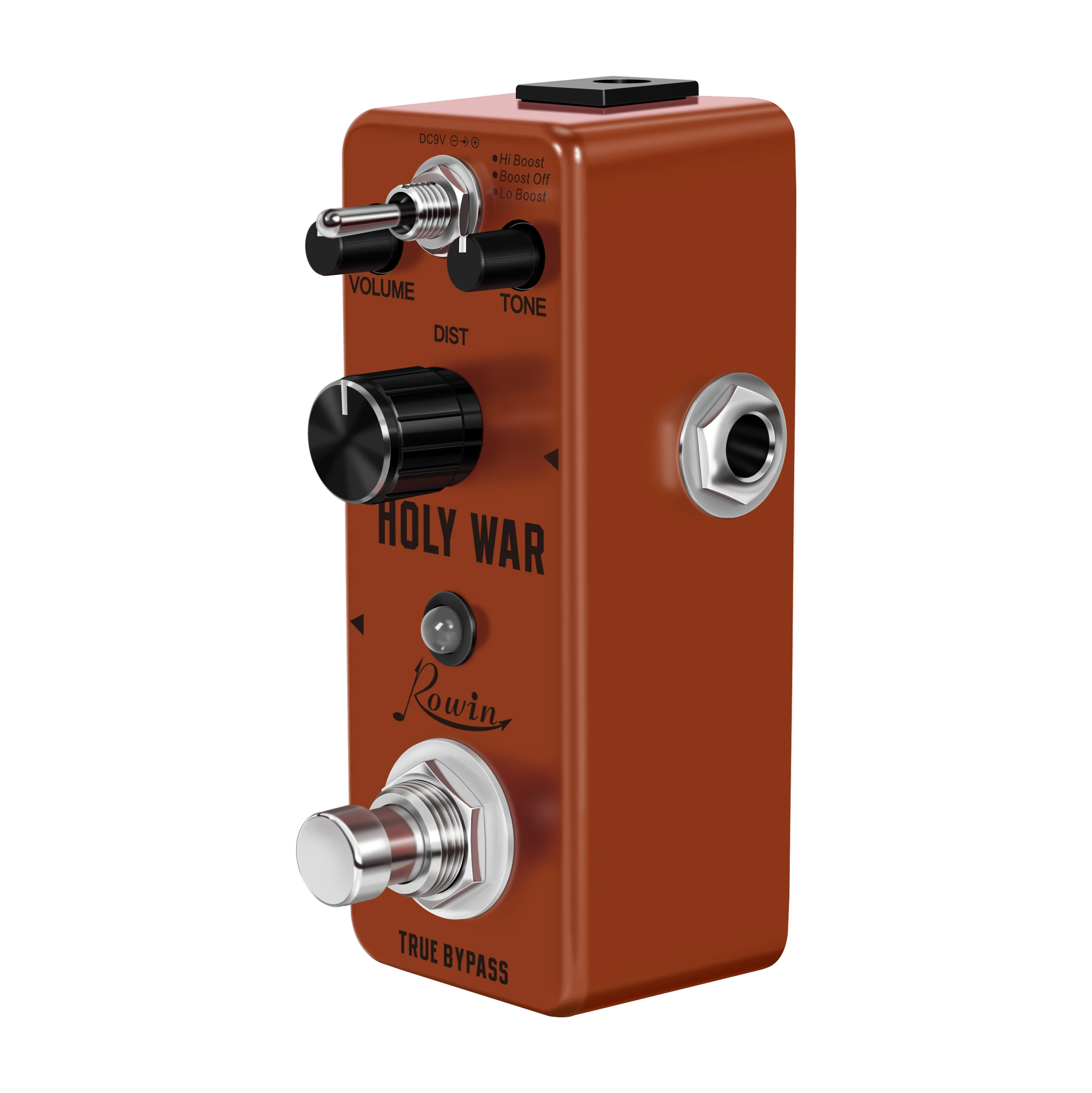 Электрическая гитарная педаль Rowin Holy War аналоговая с тяжелым металлическим